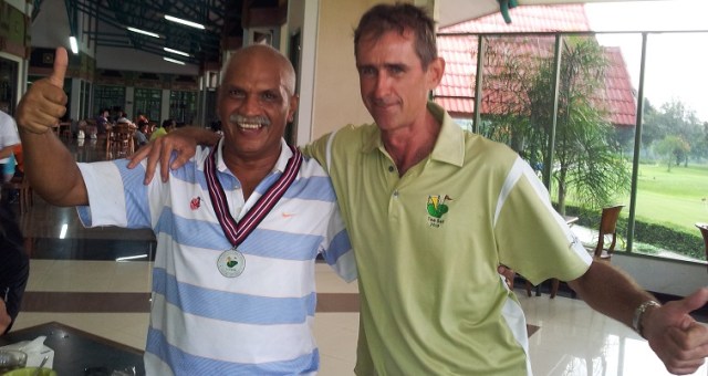 Mustafa gets his medal