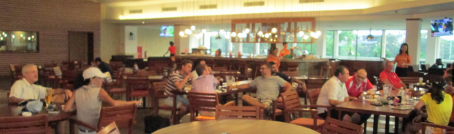 Senayan view to the bar