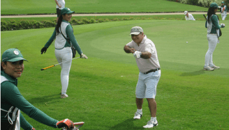 Joe Alci gets confused about which end to hold again :-)