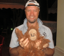 Newcomer Rocky lost his Monkey virginity - best to get that out of the way ASAP, Rocky!